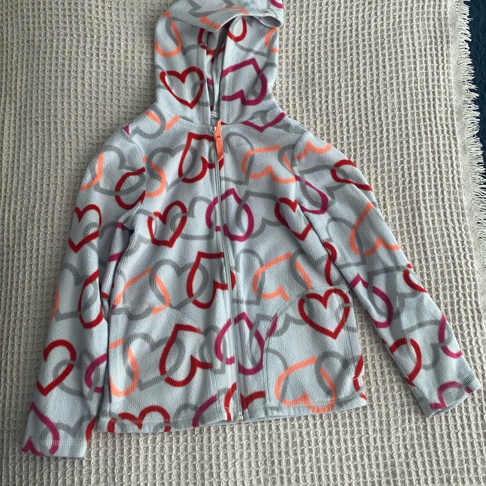 Crazy 8 Multicolor Heart Kids Jacket